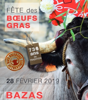 Fête des boeufs gras à Bazas 28 février 2019