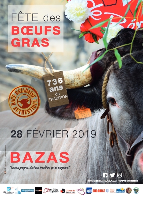 Fête des boeufs gras à Bazas, édition 2019