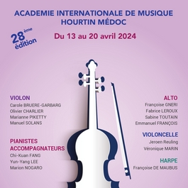 Académie musique hourtin 2024 Hourtin médoc