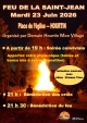 Affiche Feu de la Saint-Jean à Hourtin 2026 à HOURTIN le 23/06/2026