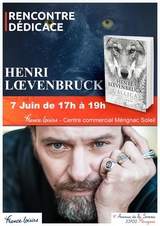 Henri Loevenbruck en dédicace  à Mérignac 