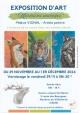 Affiche Exposition personnelle “ Murmures sauvages” 2024 à MOULIETS-ET-VILLEMARTIN du 29/11/2024 au 01/12/2024