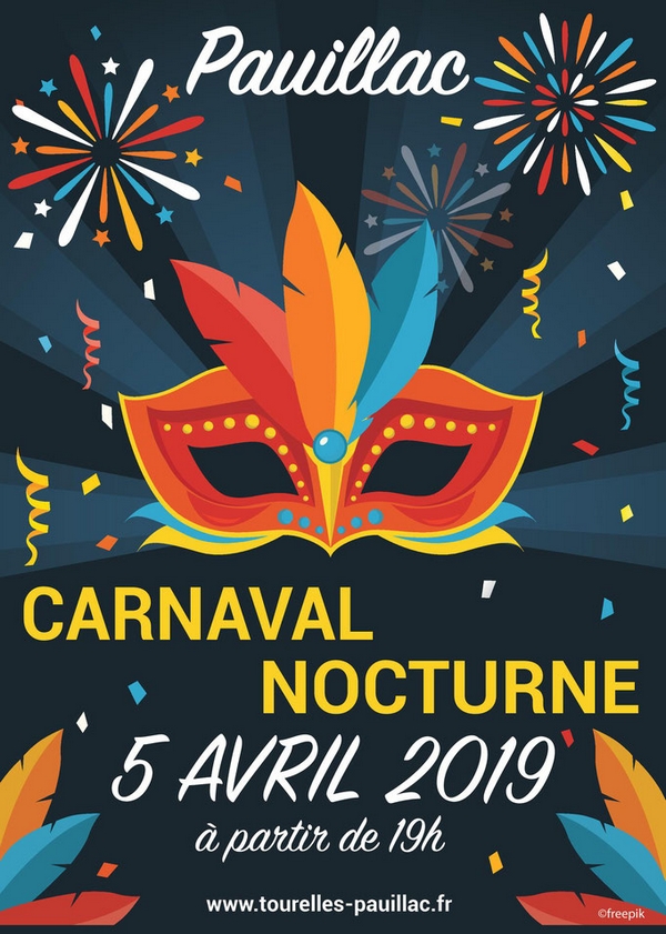 Affiche Carnaval Pauillac 2019