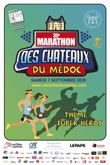 Marathon du Médoc affiche 2019