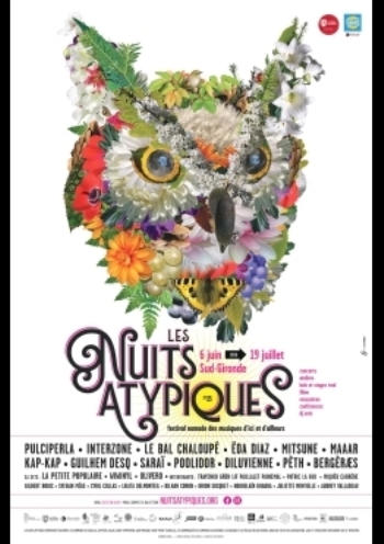 Affiche Festival Nuits Atypiques 2026