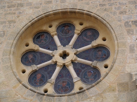 Rosace de l'église St Saturnin