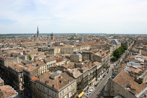Bordeaux : Vue depuis la tour Pey-Berland