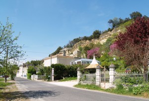 La route de la corniche (Haute-Gironde)