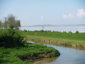 L'estuaire vu depuis Fort-Médoc