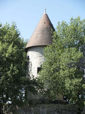 Le moulin de Cartelègue datant du XVII rénové en 1990