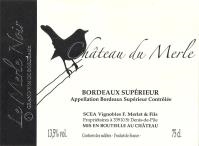 etiquette-chateau-du-merle-noir-2015 Vignobles Merlet